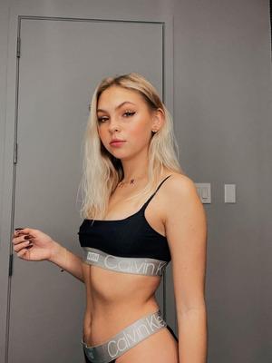 Jordyn Jones | Rich Blonde With Wild Ass | Calvin Klein lingerie