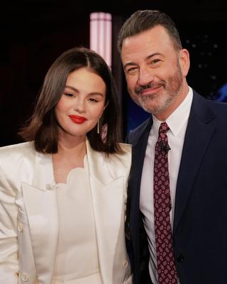 Selena Gomez Jimmy Kimmel Live Januar