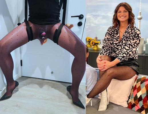 Nylons von Marlene Luft Abgegriffen Als Gegenk Fuer Bekannten