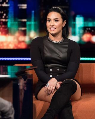 Demi Lovato – Talk Show at Senkveld in Norway,